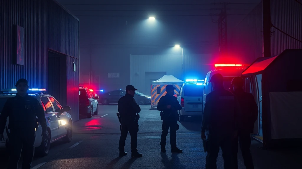 Wielka akcja policji w Żyrardowie: zlikwidowano laboratorium narkotyków i magazyny