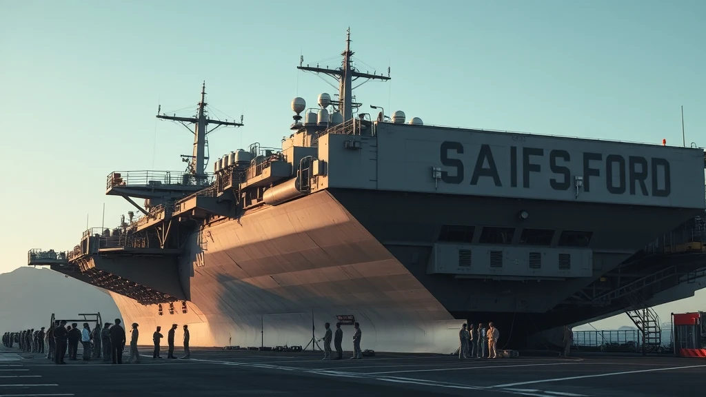 Potężny lotniskowiec USS Gerald R. Ford wycofany z Bliskiego Wschodu po awariach i pożarze