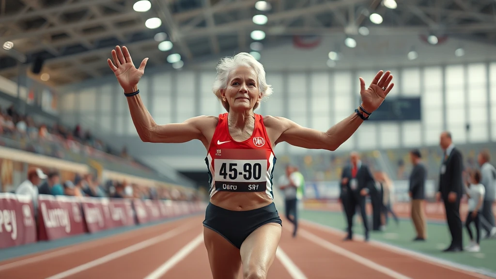 Niezwykłe Złoto dla Nadarzyna! Mieszkanka Gminy Mistrzynią Polski Masters w Sprincie