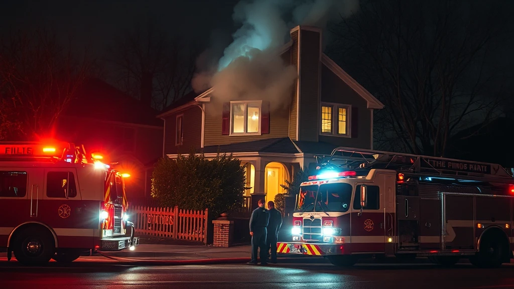 Pożar sadzy w Milanówku: Szybka akcja strażaków uratowała dom