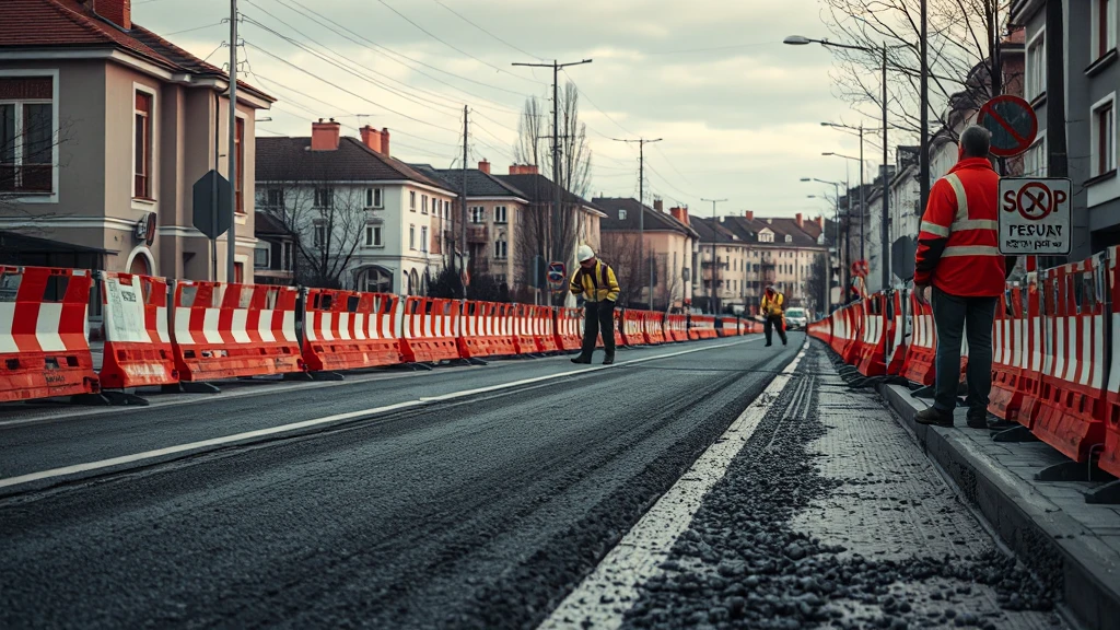 Utrudnienia w Podkowie Leśnej: Zamknięcie kluczowej ulicy Jana Pawła II od 25 marca. Znamy objazdy i datę zakończenia prac!