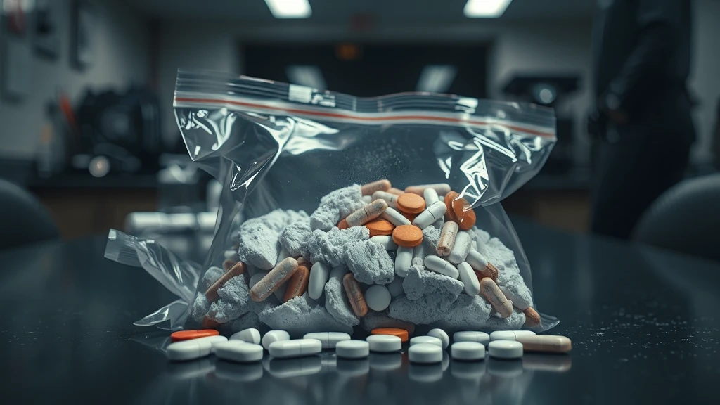 Pruszków: 33-latek zatrzymany z amfetaminą, mefedronem i morfiną. Zarzuty posiadania i handlu narkotykami.