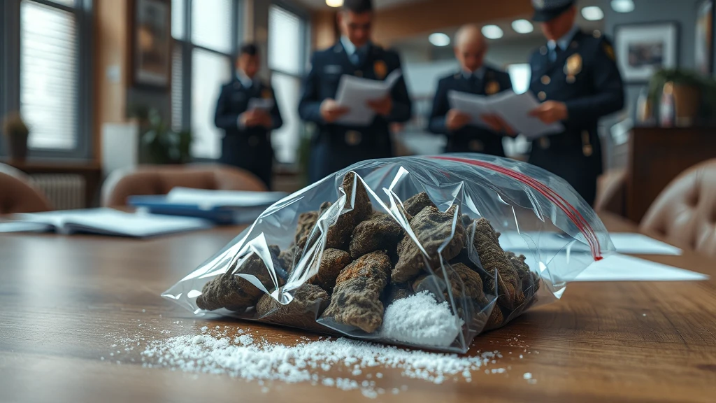 Narkotyki w Milanówku: 411 gramów amfetaminy i marihuany w rękach policji, areszt na 3 miesiące