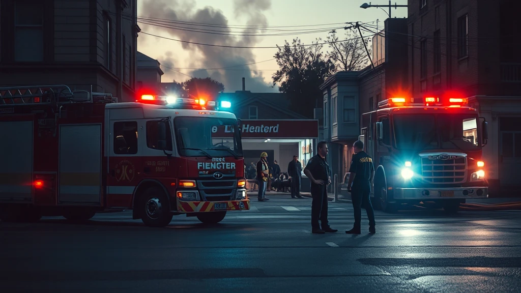 Pożar sklepu BHP w Milanówku. Zastępy straży walczyły z ogniem, mieszkańcy zgłaszają "głośny huk"