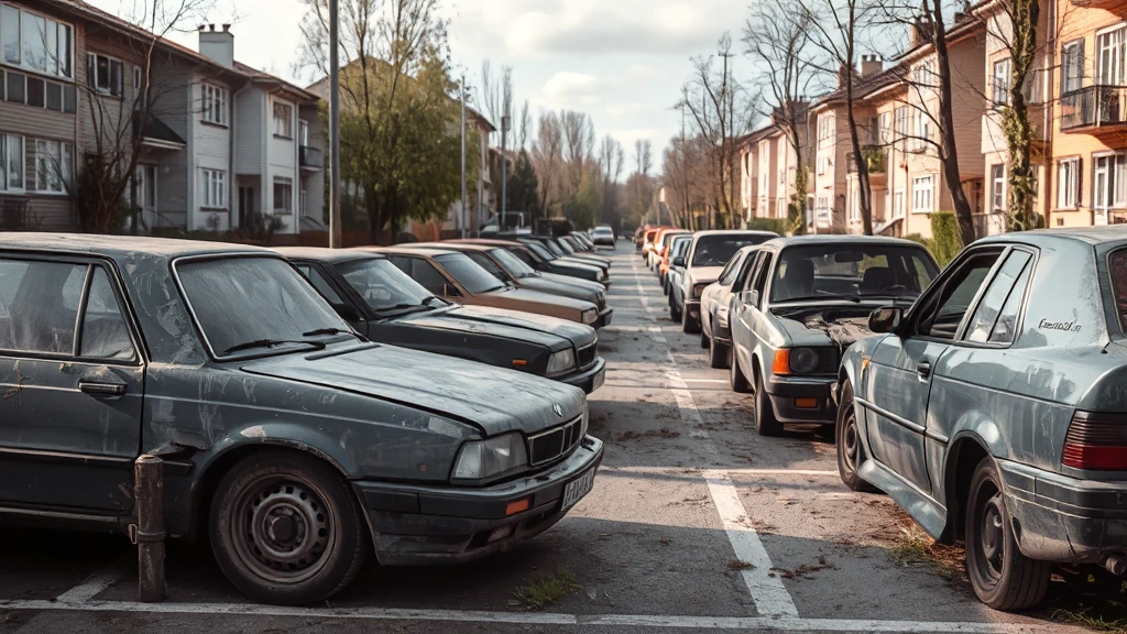 Piastów rusza do walki z samochodowymi wrakami! Mieszkańcy wskazują problematyczne ulice