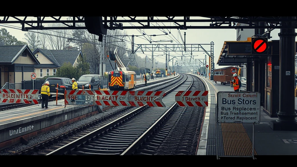 WKD w Podkowie Leśnej: Remont paraliżuje ruch, pasażerowie muszą się przesiadać