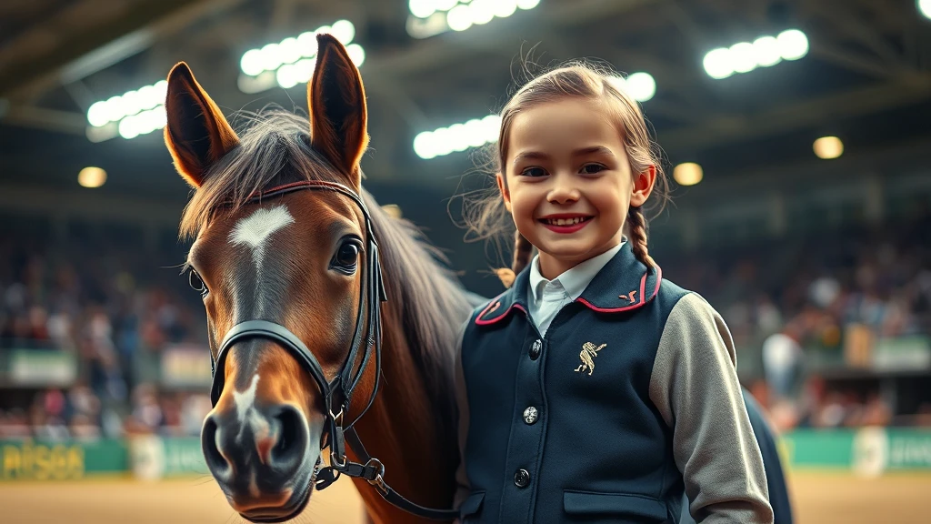 Raszynianka na podium Cavaliady! 10-latka z Akademii Jeździeckiej Dawidy z wicemistrzostwem w Łodzi