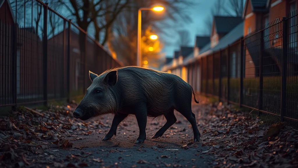 Dziki w Jaktorowie: Jak bezpiecznie zachować się podczas jesiennych spotkań?