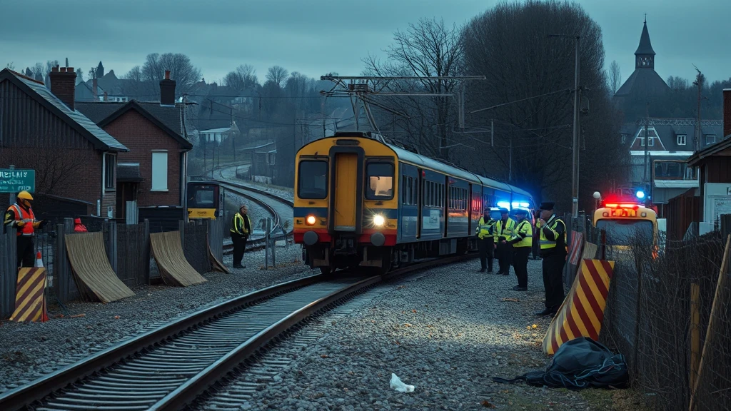 Tragedia na torach w Żyrardowie: Śmiertelny wypadek wstrzymał ruch pociągów