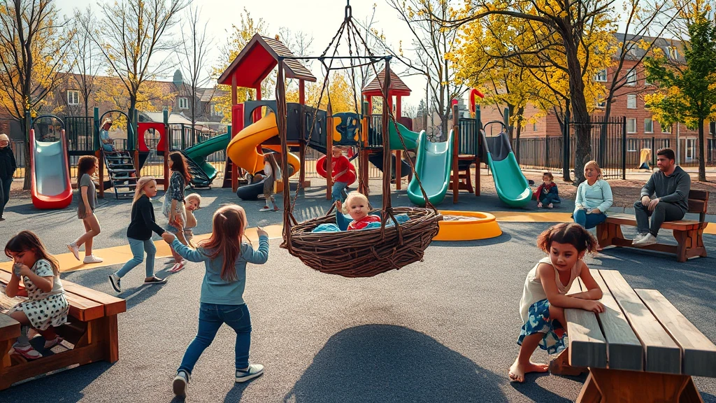 Nowoczesny plac zabaw w Milanówku: Bezpieczna zabawa i integracja dla najmłodszych!