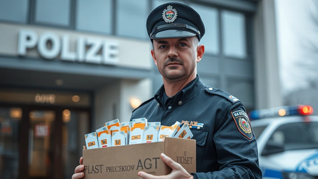 Pruszków: Ponad 3500 paczek papierosów bez akcyzy przechwyconych przez policję. Ponad 100 tys. zł strat dla Skarbu Państwa!