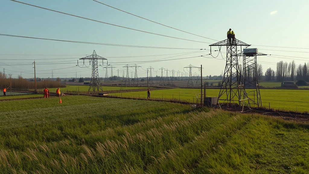 Przebudowa linii energetycznych w Baranowie: Kluczowe prace przy budowie CPK rozpoczęte!