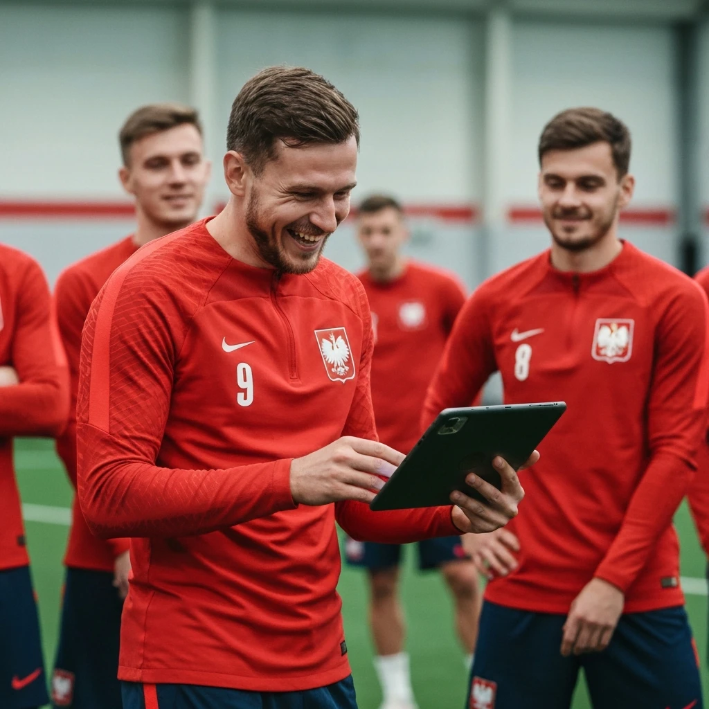 Lewandowski rozbawiony po karnym kolegi. "Lekko zesrany?"