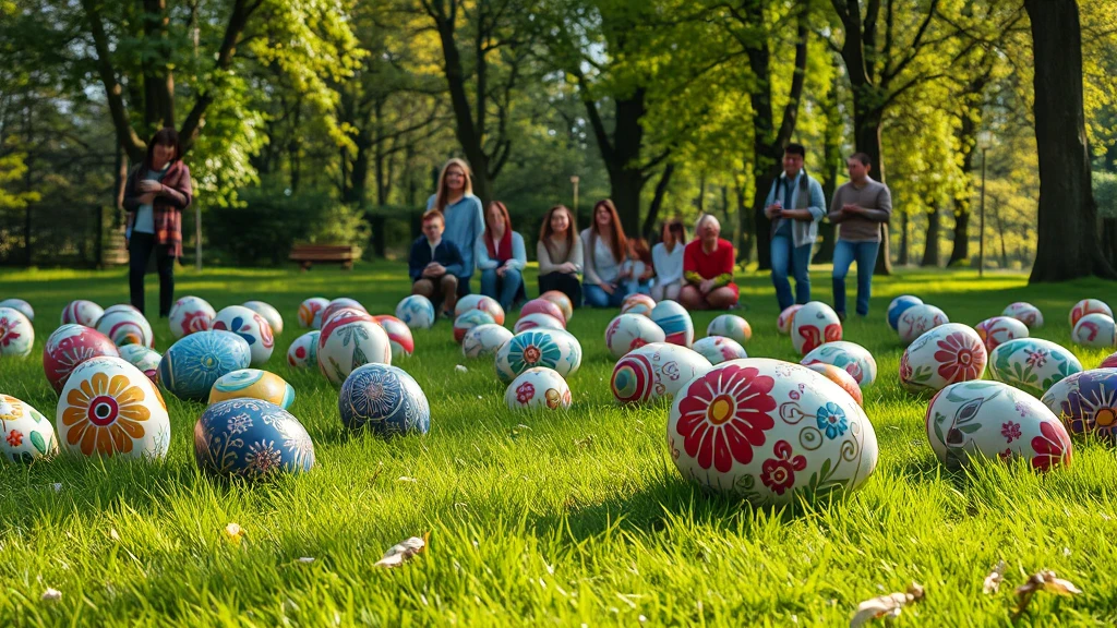 Wielkanocne Jajka Ozdobiły Grodzisk Mazowiecki – Park Skarbków Pełen Kolorów!