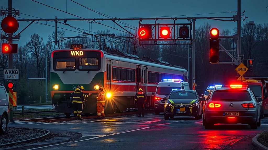 Utrudnienia na WKD: Kolizja w Komorowie blokuje ruch w stronę Warszawy