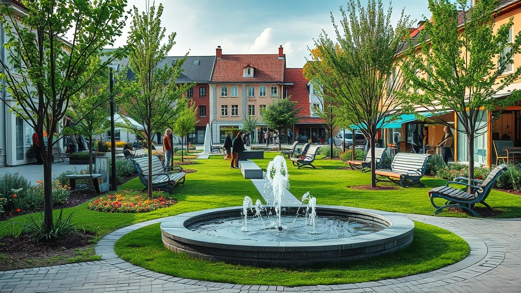 Park Kieszonkowy odmieni centrum Nadarzyna! Zobaczcie wizualizacje i poznajcie opinie mieszkańców