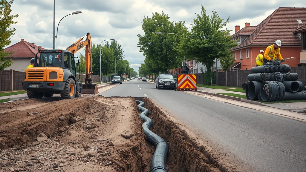 Milanówek zyskuje nowe odwodnienie: Gigantyczna inwestycja wkracza w kluczowe etapy