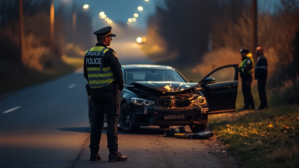 Pijany sprawca uciekł z miejsca kolizji w Sękocinie Lesie. Szybka reakcja policji i świadków