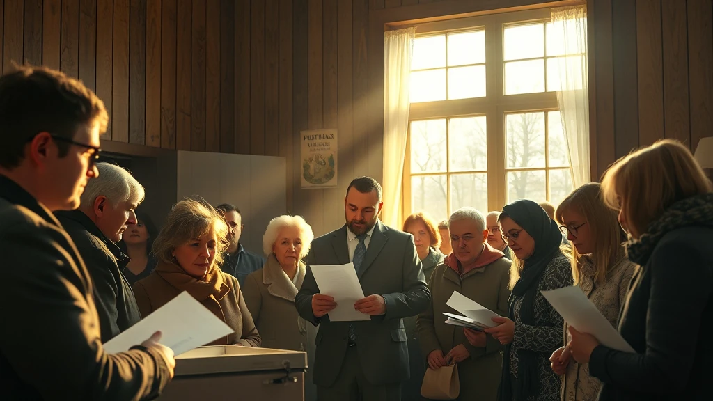 Wysoka frekwencja w powiecie grodziskim. Mieszkańcy licznie stawiają się przy urnach!