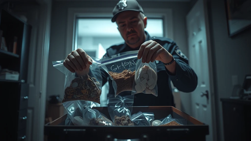 Policja w Milanówku zdemaskowała dilera. Niemal 260 gramów narkotyków przejęte!