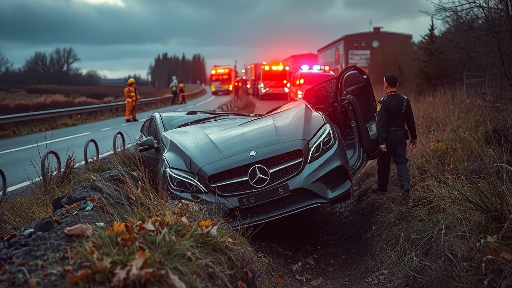 Niebezpieczne dachowanie na S8. Służby ratunkowe interweniowały w Nowych Grocholicach
