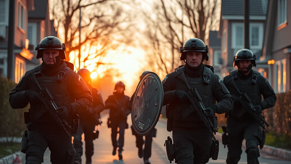 Sochaczew: Kontrterroryści w akcji. Zatrzymano podejrzanych o podrabianie pieniędzy i pranie brudnych pieniędzy