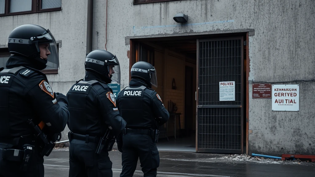 Policjanci zlikwidowali laboratorium narkotykowe w sercu Żyrardowa!