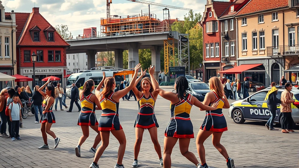 Sochaczew w ogniu wydarzeń: od cheerleaderek po walkę z przestępczością