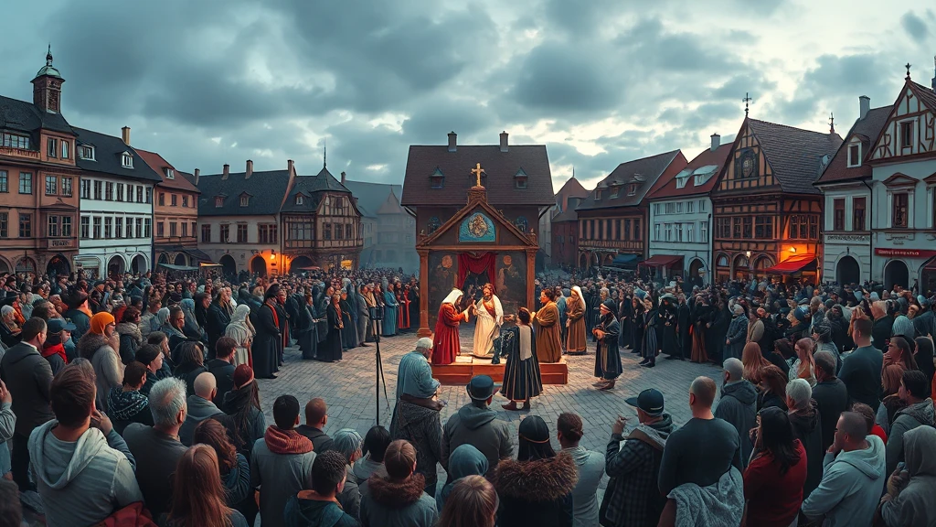 Mszczonów: Wielkanocne Misterium Męki Pańskiej na żywo