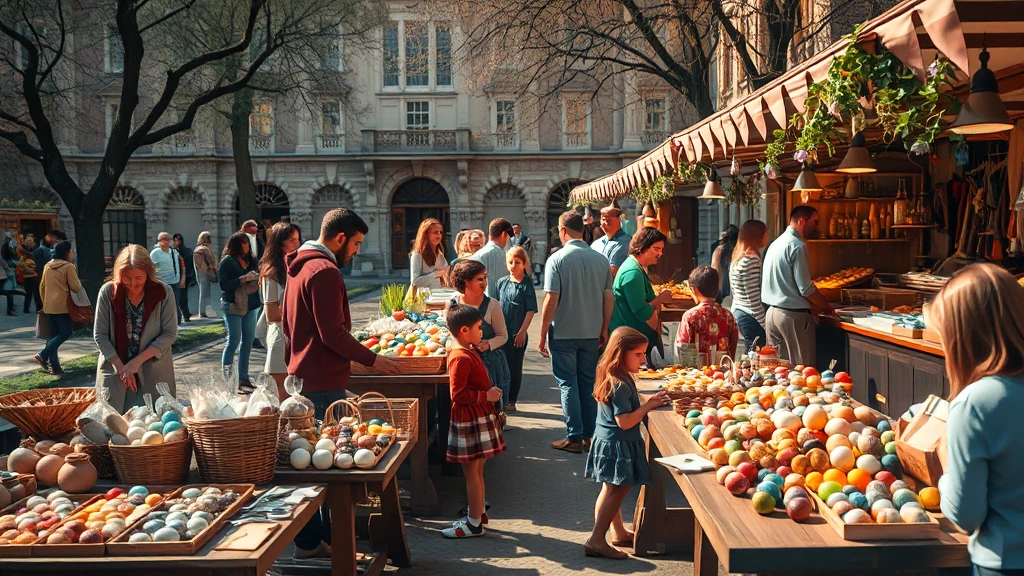 Wielkanocny Jarmark w Pałacu Ojrzanów: Rękodzieło, Smaki Regionu i Zabawy dla Dzieci