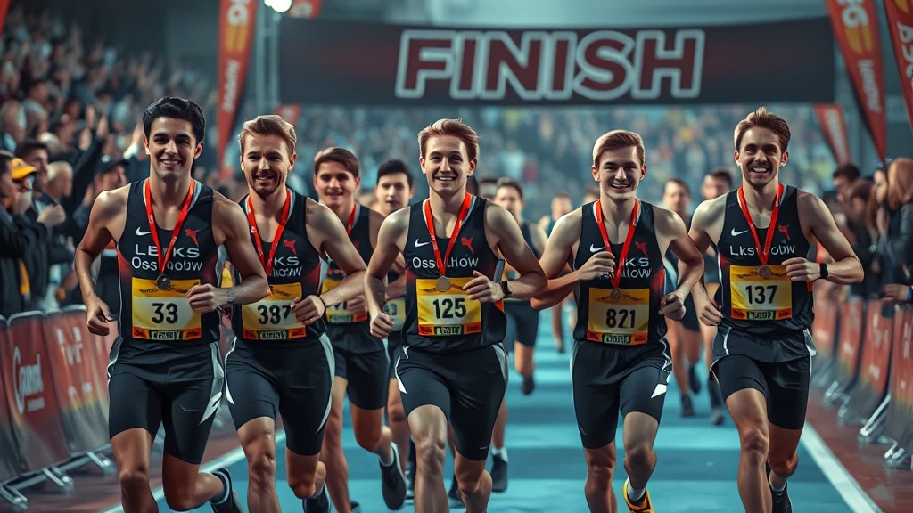 Sukces LKS Osuchów: Biegacze wśród najlepszych w regionie!