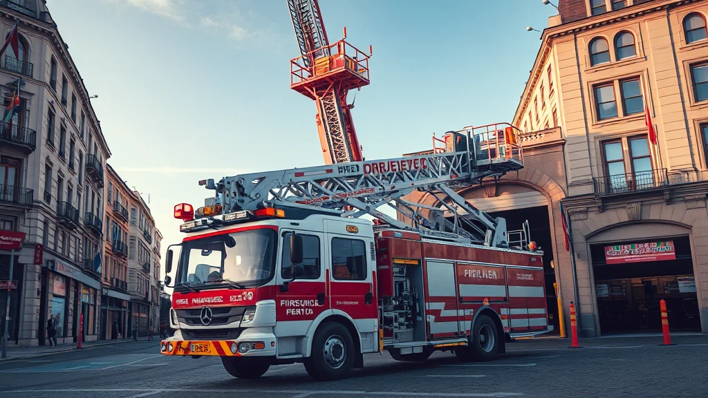 Nowy podnośnik Bronto Skylift w OSP Sosnowiec Cieśle - strażacy zyskają moc 70 metrów!