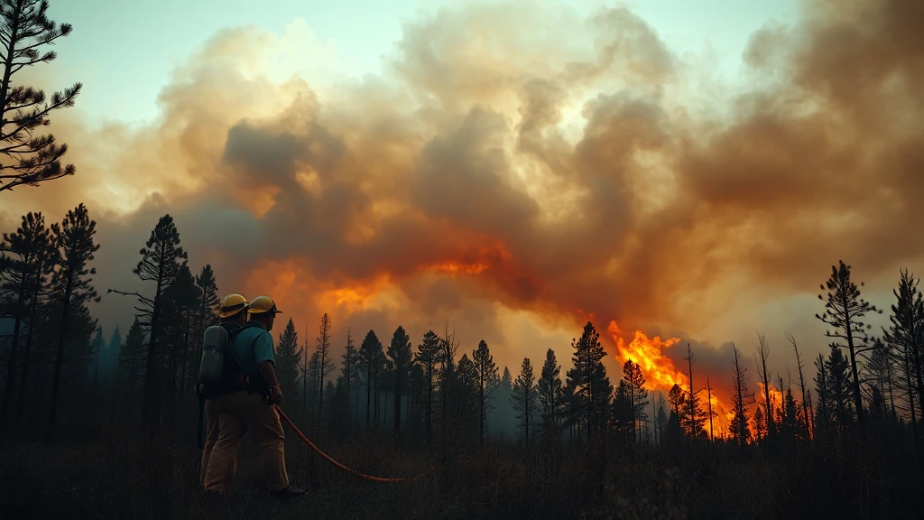Sześć pożarów w jeden dzień w powiecie sochaczewskim. Strażacy walczyli z ogniem na 1,5 hektara lasu