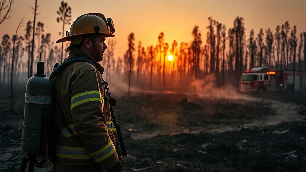 Pożar w Puszczy Kampinoskiej. Strażacy walczyli z ogniem przez cały dzień