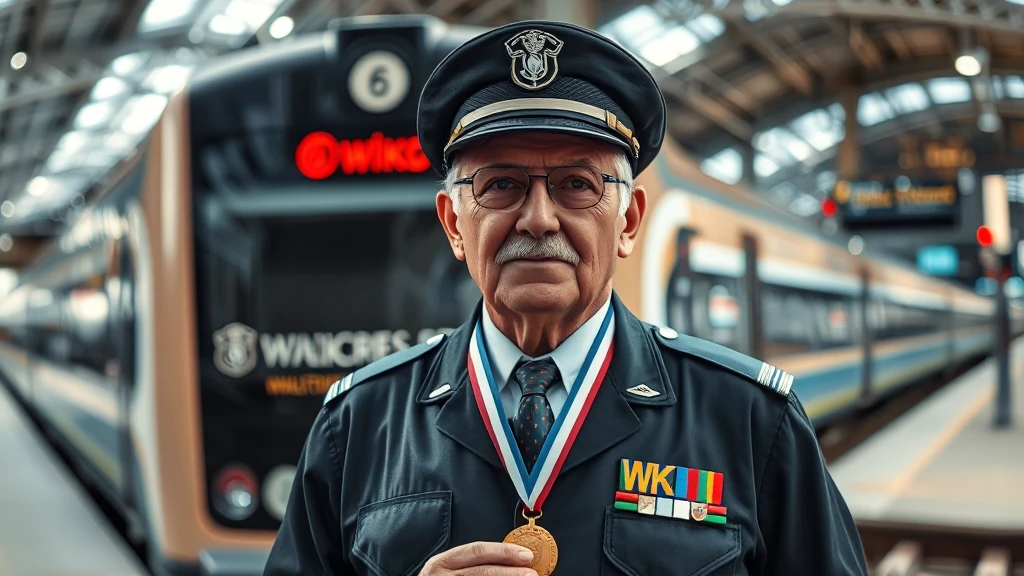Ponad 47 lat na torach WKD! Maszynista z regionu odznaczony przez Prezydenta RP