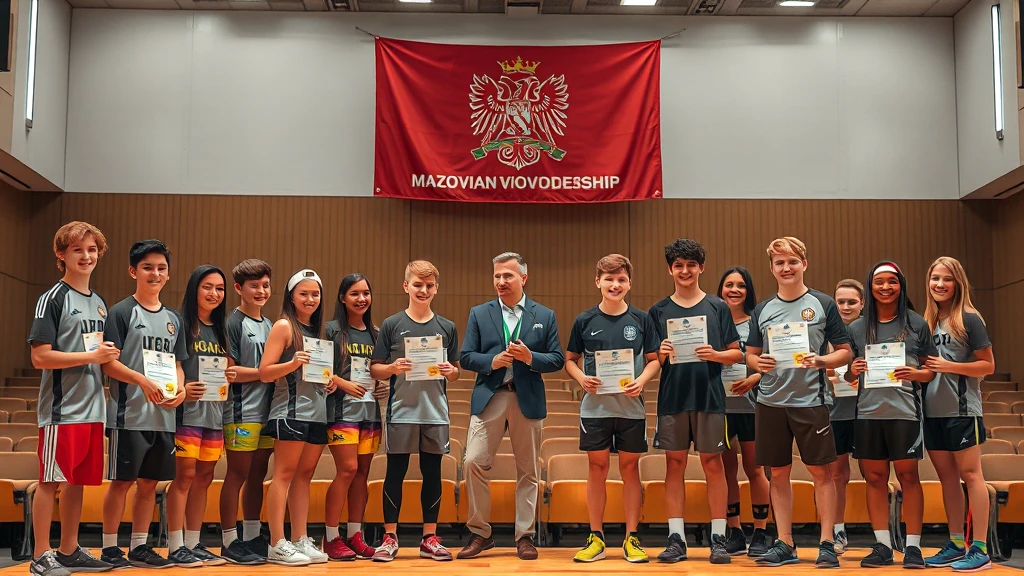 Młodzi Sportowcy z Mazowsza Docenieni! Samorząd Wojewódzki Wręczył Nagrody