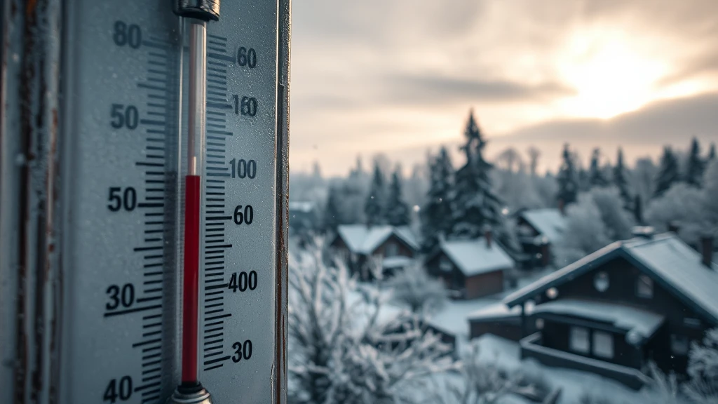 Ostrzeżenie meteorologiczne dla Sochaczewa i okolic: Nadchodzi silny mróz!