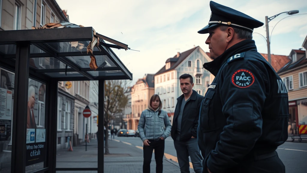 Incydent przy Traugutta: Mężczyzna z zerwanym dachem wiaty wróci na Ukrainę