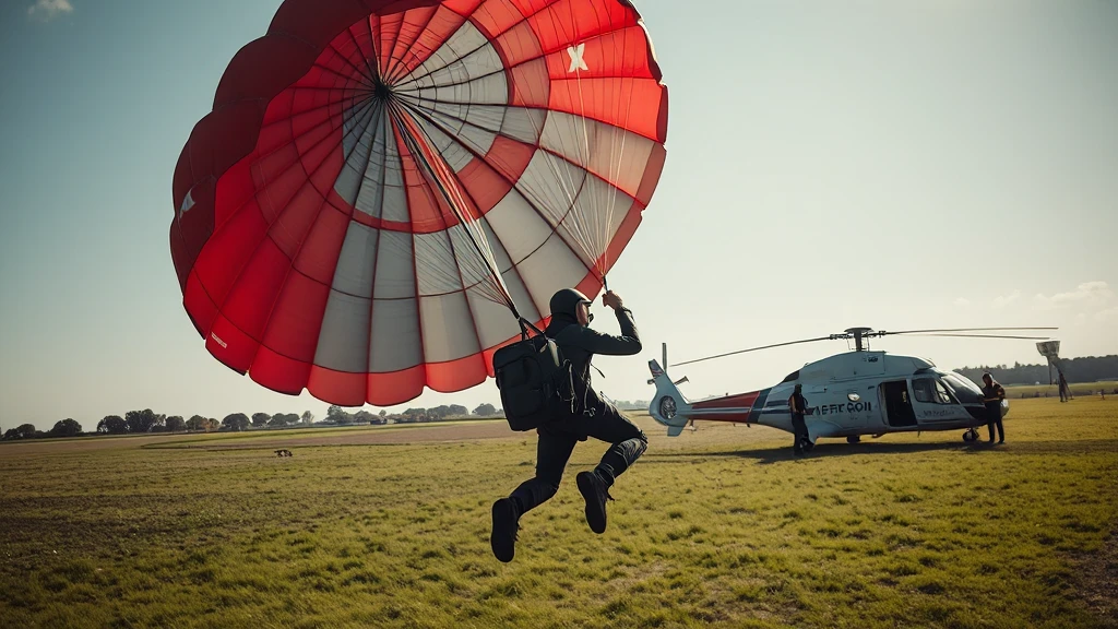 Paralotniarz spadł na lotnisku w Zielonej Górze. Pilna akcja LPR!