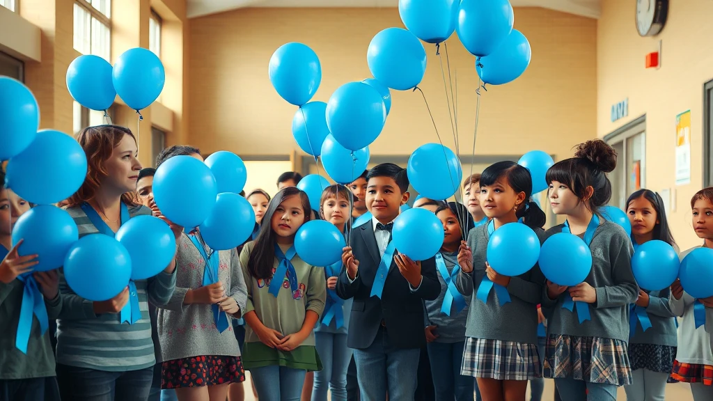 Szkoła Podstawowa nr 7 w Żyrardowie obchodzi Światowy Dzień Autyzmu