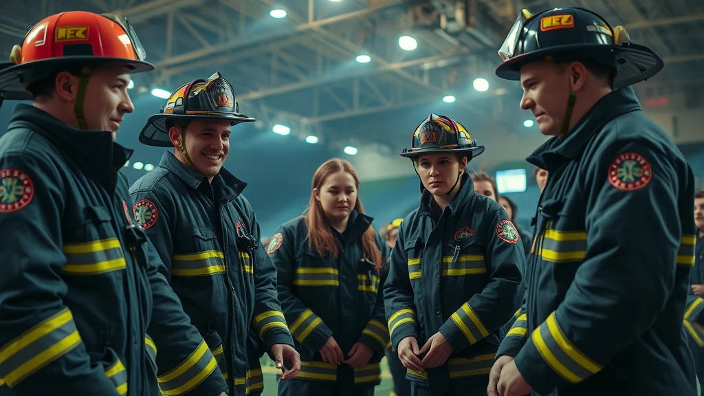 III Halowe Zawody Sportowo-Pożarnicze: Emocje i Rywalizacja w Służbie Bezpieczeństwa