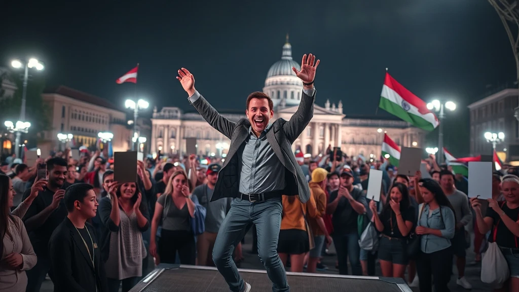 Węgierski polityk podbija sieć! Taniec przyszłego ministra zdrowia hitem internetu po wyborach