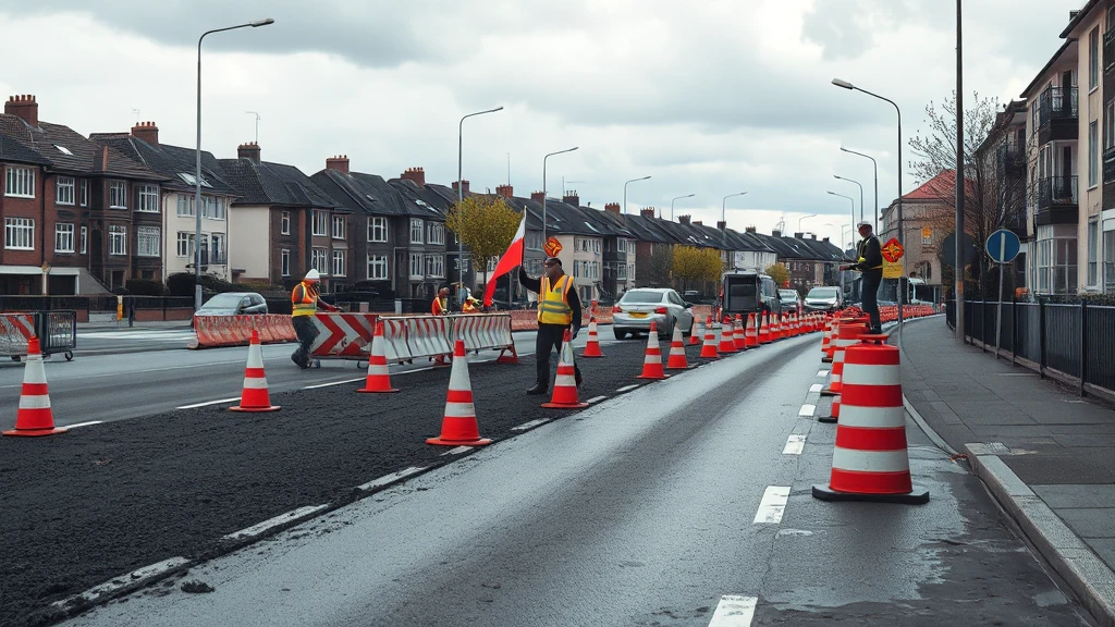 Utrudnienia na Królewskiej w Milanówku: Finałowy etap remontu i nowe terminy