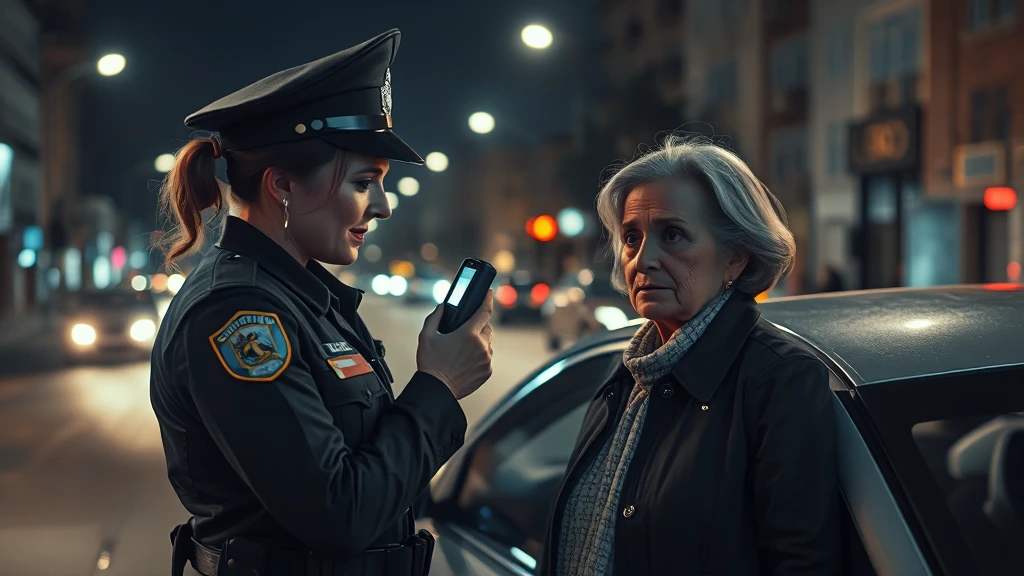 Pijana 59-latka w Sochaczewie wpadła na Żyrardowskiej. Jej reakcja zaskoczyła policję