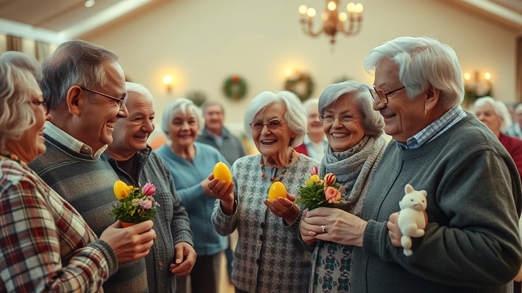 Wiskitki: Seniorzy świętowali nadejście wiosny i Wielkanoc w wyjątkowej atmosferze