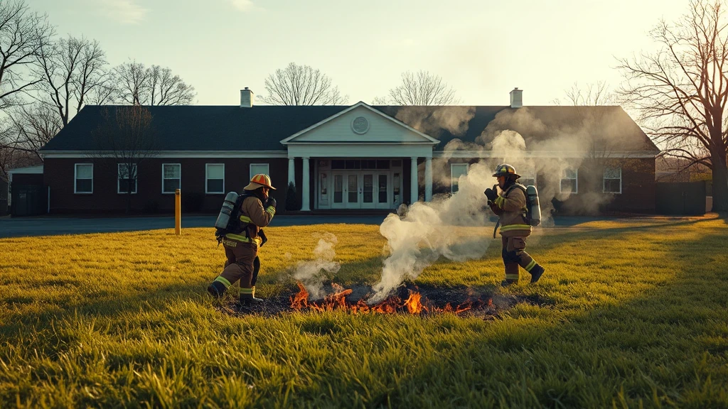 Pożar nieużytków za SP4 w Sochaczewie: Ludzka nieodpowiedzialność ponownie w akcji?