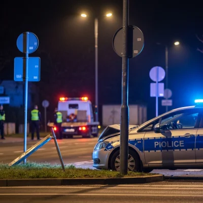 Żyrardów: Pijany kierowca z ponad 2 promilami siał spustoszenie na ulicach miasta!