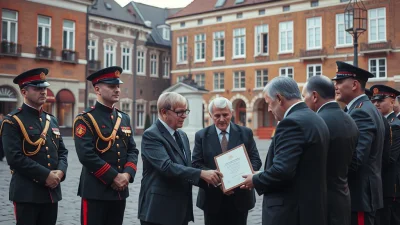 Żyrardów: Pożegnanie z Komendantem Straży Miejskiej – Uroczystość, na którą trzeba było zasłużyć!