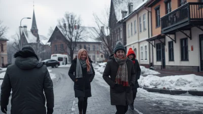 Andrychów pod znakiem zimowego chłodu: Czy warto wyciągnąć zimową kurtkę?