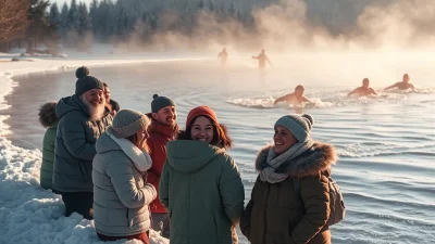 Barlinek Rozgrzewa Serce mimo Mrozu: Sukces IV Zlotu Morsów i Zaproszenie do Zimowych Kąpieli!